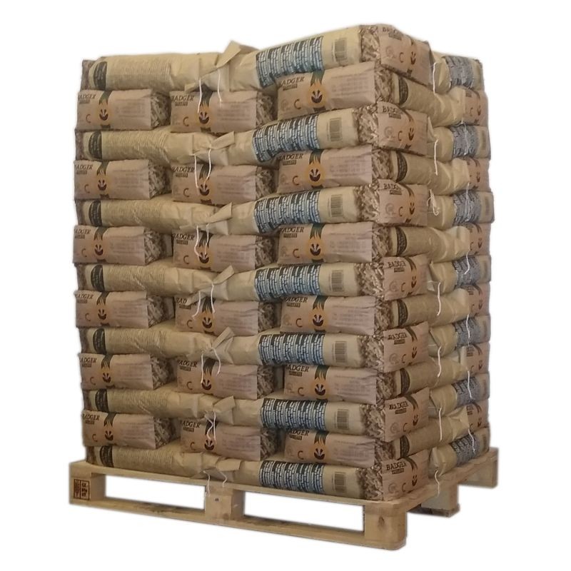 8 Pellet Badger Palette de 65 sacs de 15 kg 1 Adour Combustibles - 2025