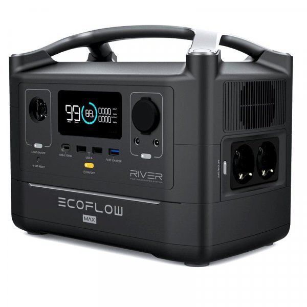 ecoflow river max portable power station 576wh eu version Adour Combustibles - 2025